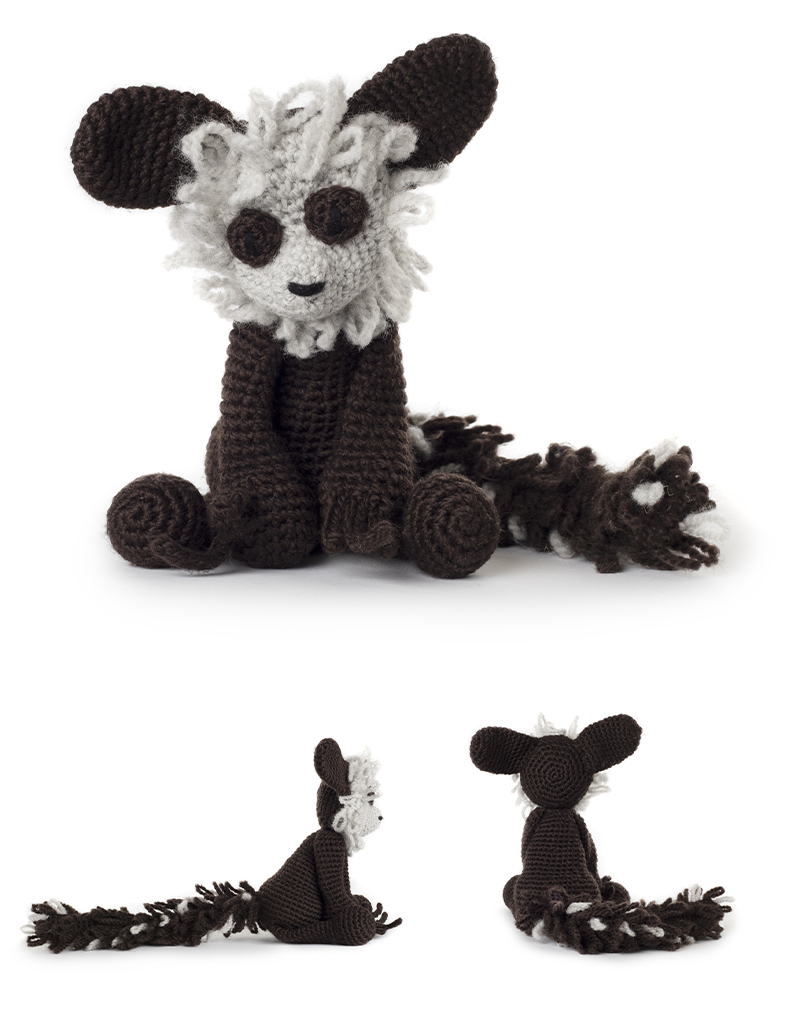 edsanimal monkey crochet project